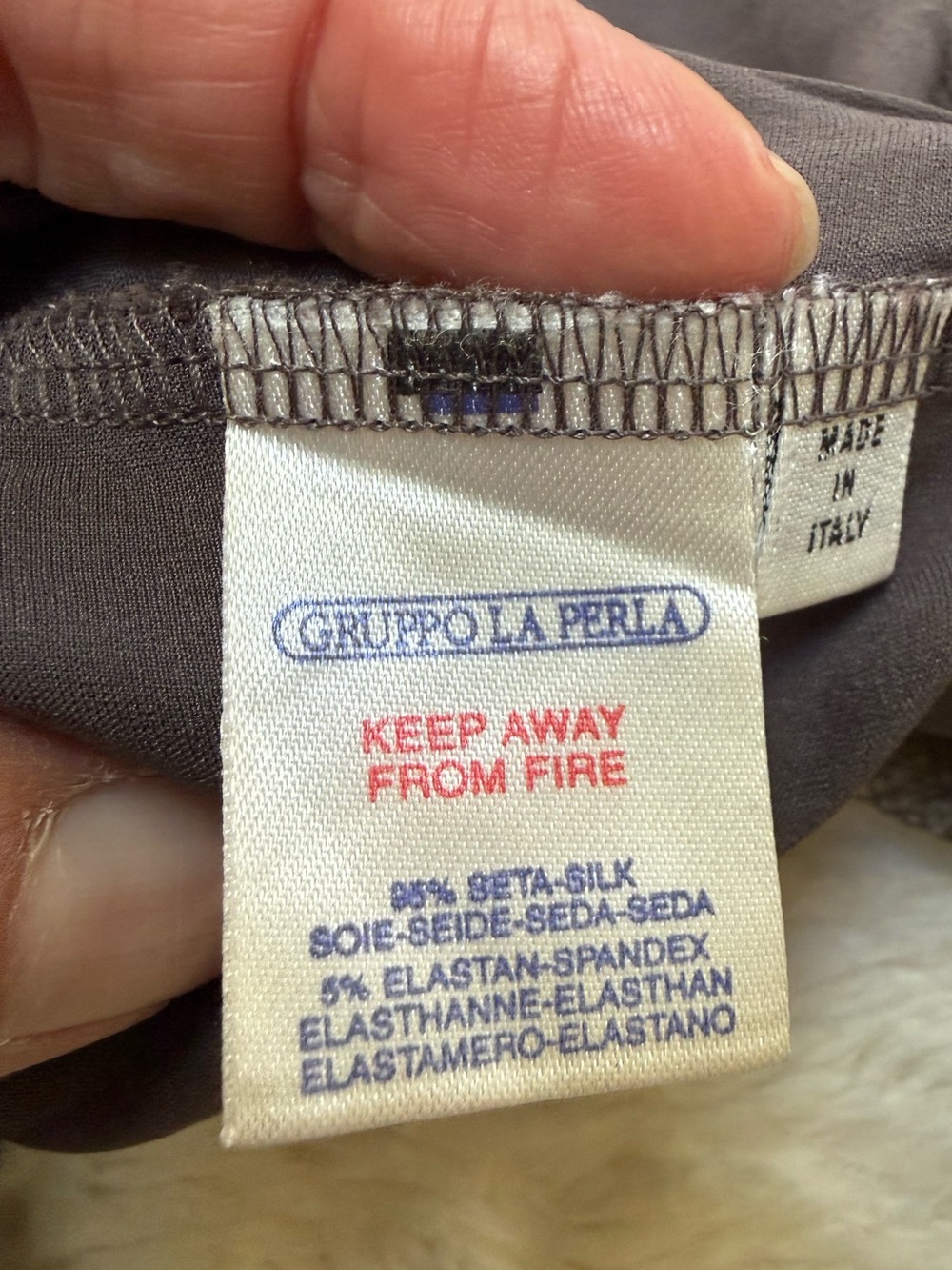Vintage La Perla Peignoir/Slip - Picture 12 of 14
